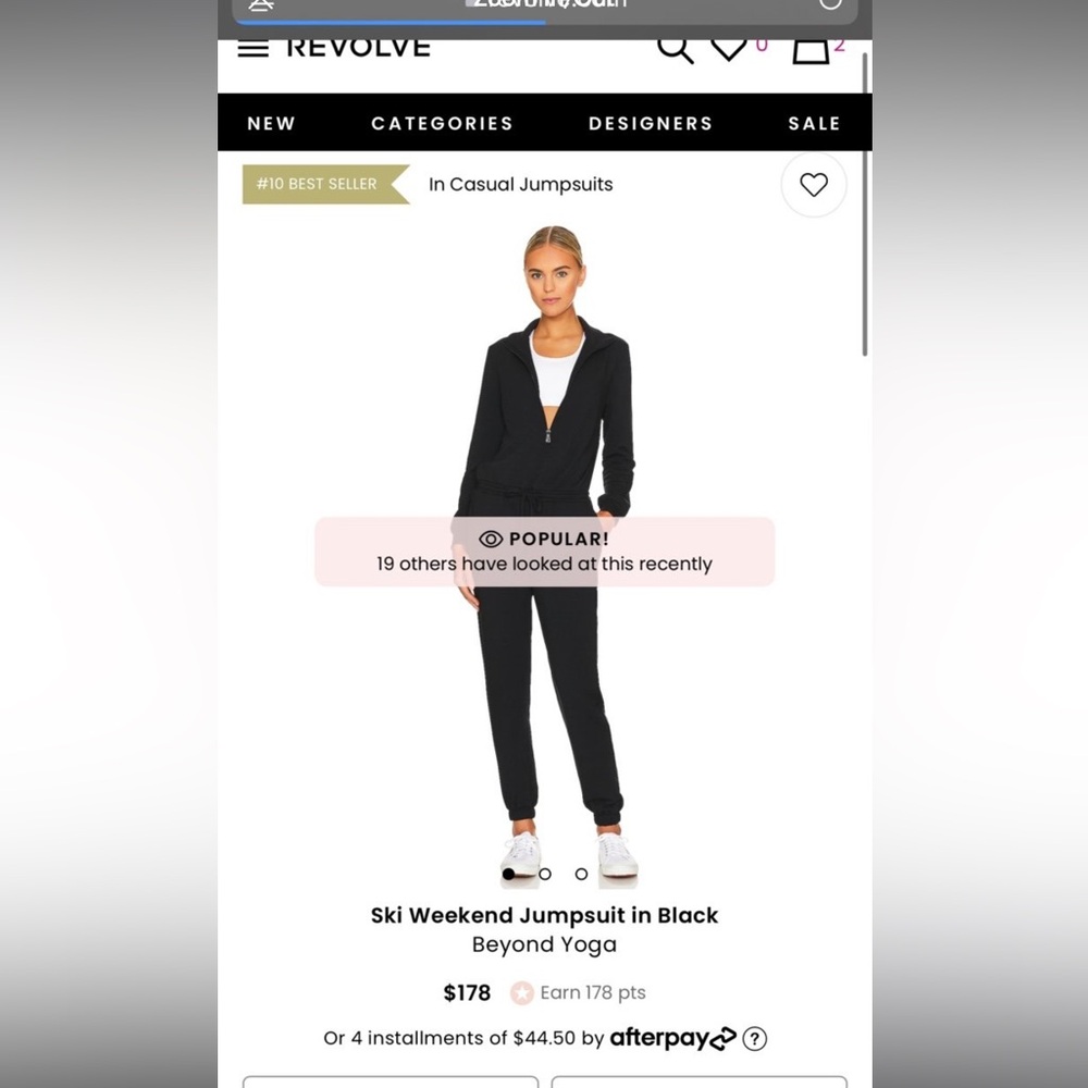 Beyond yoga jumpsuit
